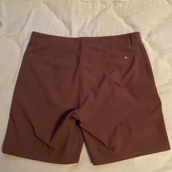 Hurley Mens Plum Shorts 34 - Picture 2 of 4